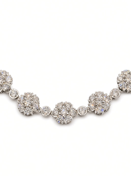 Floret Tennis Necklace