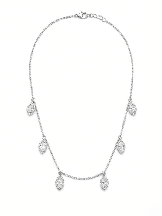 Marquise Drop Necklace