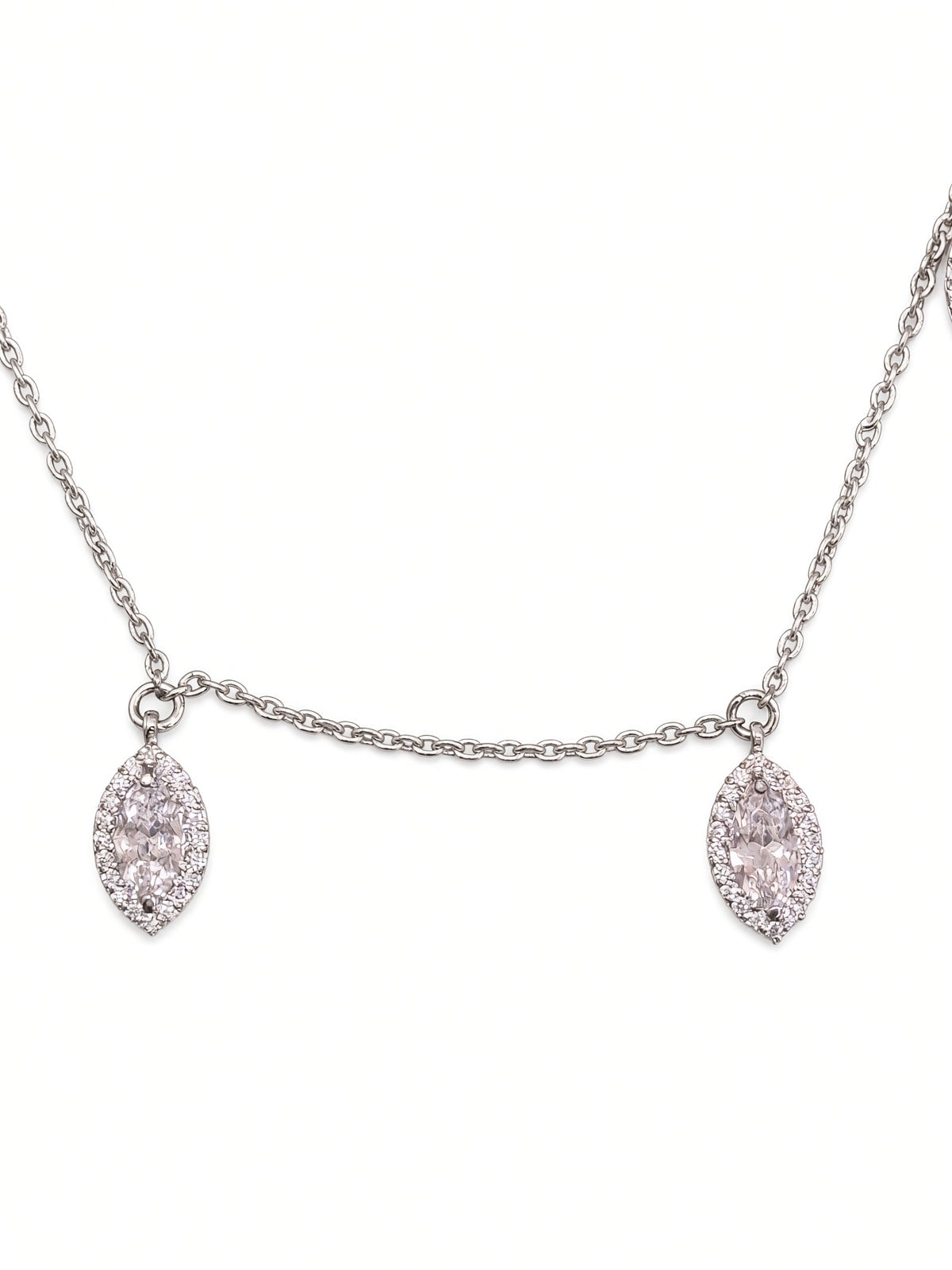 Marquise Drop Necklace