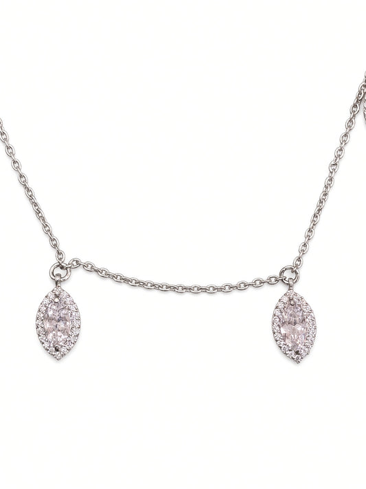 Marquise Drop Necklace
