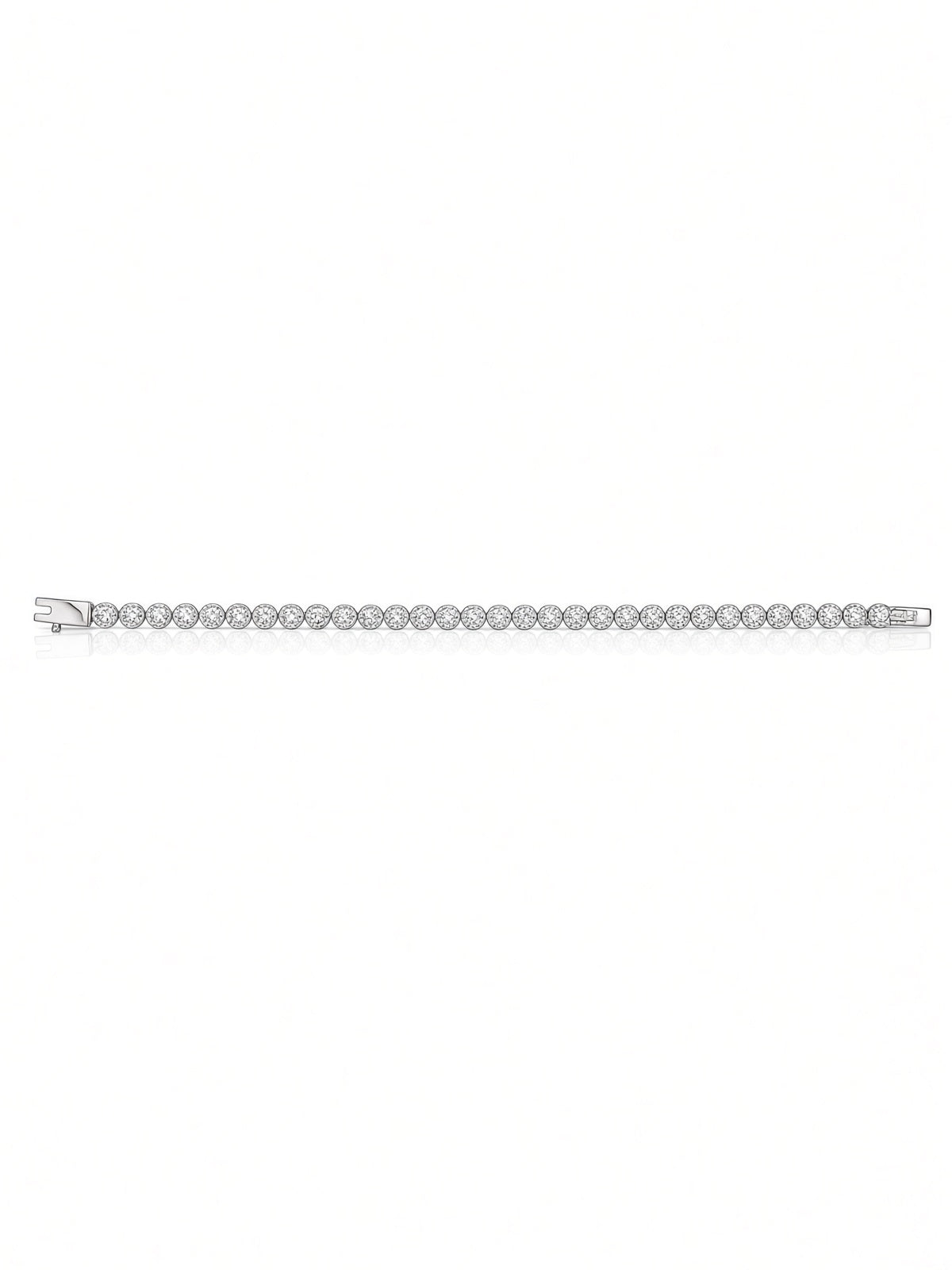 Bezel Tennis Bracelet