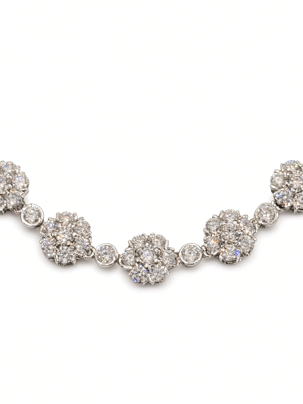 Floret Tennis Necklace